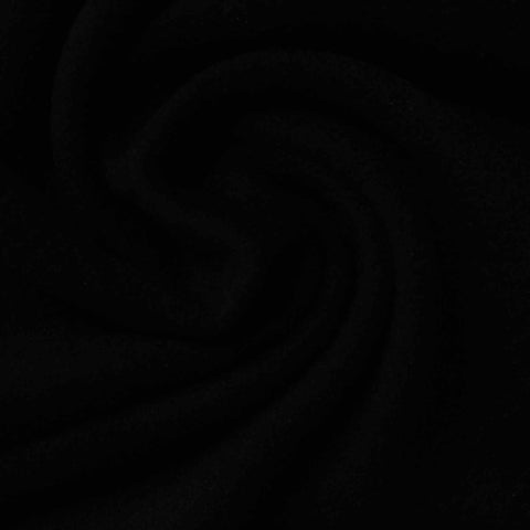 Jersey Knit Fabric, 300 gsm, 165 cm — Black