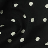 White Dots Poplin, Viscose — photo 2
