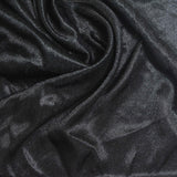 100% Polyester Jersey Knit Fabric, 120 gsm, 155 cm — Black — photo 2