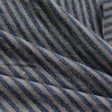 Blue Stripes Chunky Knit, Acrylic-Nylon — photo 2