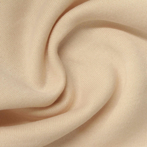 100% Polyester Jersey Knit Fabric, 210 gsm, 190 cm — Beige