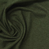 Dark Green Heathered-Marl Jersey Knit, Polyester — photo 2
