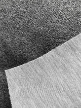 Grey Marl Scuba Knit, Poly-Viscose — photo 2