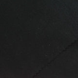 Viscose Nylon Stretch Ponte Knit Fabric, 460 gsm, 167 cm — Black — photo 2