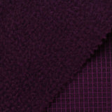 Brushed 100% Polyester Chunky Knit Fabric, 311 gsm, 160 cm — Purple — photo 2