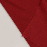 Polyester Viscose Stretch Chunky Knit Fabric, 200 gsm, 165 cm — Red — photo 2