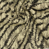 Jacquard Cotton Polyester Metallic Knit Fabric, 250 gsm, 150 cm — Beige — photo 2