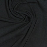 Viscose Stretch Jersey Knit Fabric, 200 gsm, 160 cm — Black — photo 2