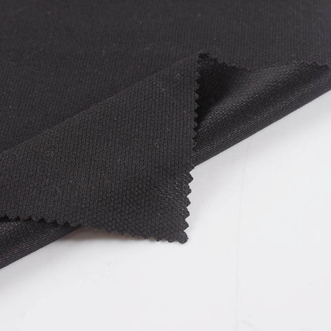 Polyester Stretch Interlock Knit Fabric, 258 gsm — Grey