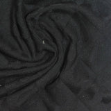 Dark Grey Tone-on-Tone Pointelle Knit, Viscose-Acrylic — photo 2