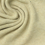 Cotton Polyester Rib Knit Fabric, 326 gsm, 125 cm — Beige — photo 2