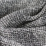 Black Marl Chunky Knit, Cotton-Poly — photo 2