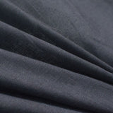 Dark Blue Marl Woven, Linen-Cotton — photo 2