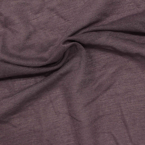 Dark Purple Marl Knit, Polyester, 100 gsm