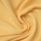 Brushed Modal Polyester Stretch French Terry Fabric, 255 gsm, 165 cm — Khaki — photo 2