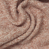 Cream Marl Jersey Knit, Poly-Nylon — photo 2