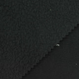 100% Polyester Fleece Fabric, 350 gsm, 166 cm — Black — photo 2