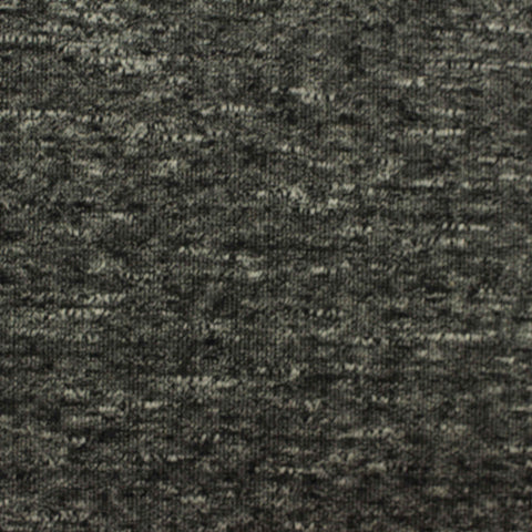 Dark Grey Marl Chunky Knit, Poly-Cotton, 325 gsm