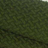 Dark Green Tone-on-Tone Jacquard, Polyester — photo 2