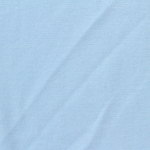 Polyester Stretch Rib Knit Fabric, 239 gsm, 150 cm — Blue