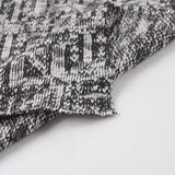 Black Abstract Jacquard — photo 2