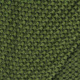 Green Geometric Waffle Knit, Poly-Viscose — photo 2