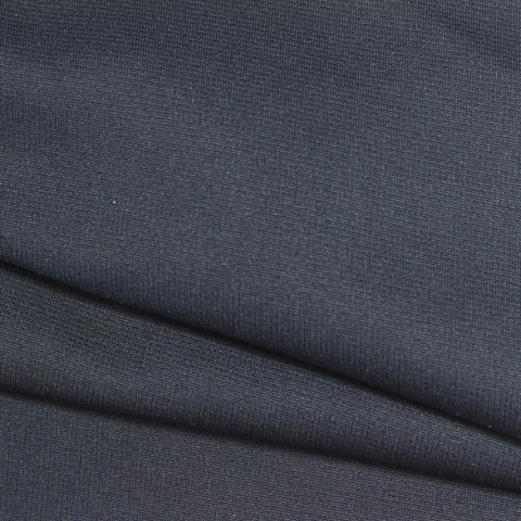 Charcoal Textured Waffle Knit, Polyester