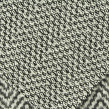 Black Chevron Chunky Knit, Viscose-Poly — photo 2