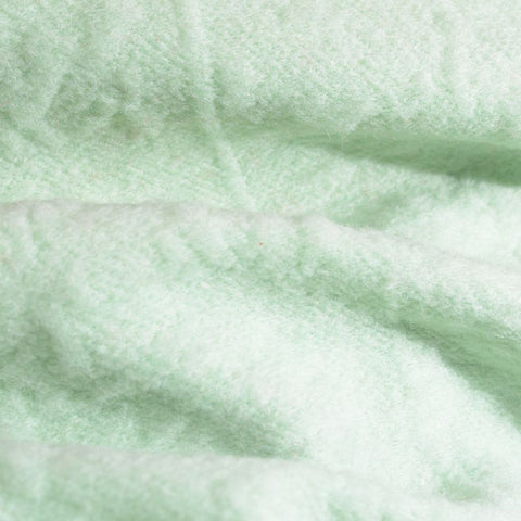 Jacquard Polyester Wool Wool Coating Fabric, 550 gsm, 136 cm — White