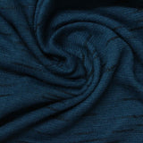 Blue Marl Jersey Knit, Poly-Viscose — photo 2