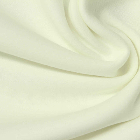 Polyester Cotton Stretch Velvet Fabric, 360 gsm, 180 cm — Beige
