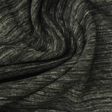 Dark Grey Marl Scuba Knit, Cotton-Poly — photo 2
