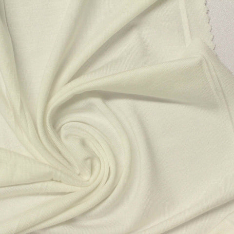 Viscose Stretch Jersey Knit Fabric, 180 gsm, 160 cm — Beige