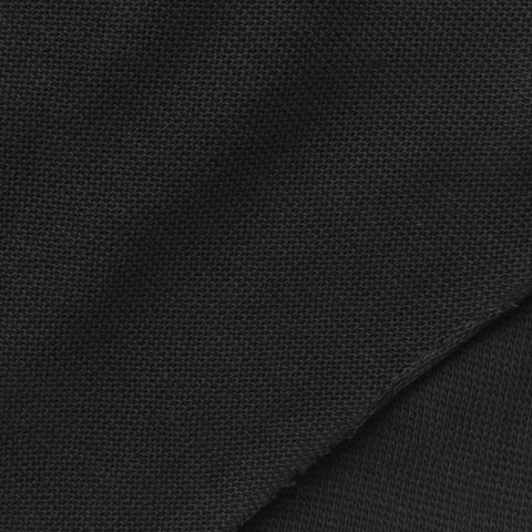 100% Cotton Jersey Knit Fabric, 210 gsm, 160 cm — Black