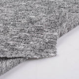 Grey Heather Jersey Knit, Poly-Viscose — photo 2