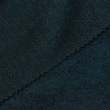 Dark Teal Marl Chunky Knit, Viscose-Poly — photo 2