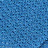 Blue Openwork Chunky Knit, Polyester — photo 2