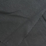100% Cotton Interlock Knit Fabric, 195 gsm, 150 cm — Black — photo 2