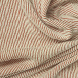 Pink Vertical-Stripe Knit, Viscose-Poly — photo 2
