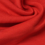 Polyester Stretch Velvet Fabric, 320 gsm, 165 cm — Red — photo 2