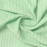 Modal Stretch Rib Knit Fabric, 250 gsm, 150 cm — Green — photo 2