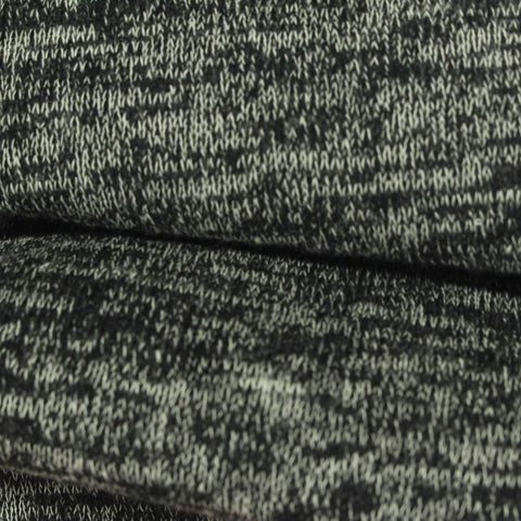 Black Marl Knit, 275 gsm