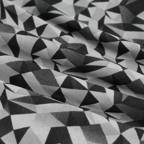 Black Triangles Knit, Cotton