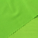 Polyester Stretch Milk Silk Knit Fabric, 210 gsm, 167 cm — Green — photo 2