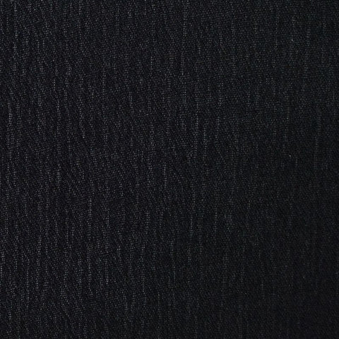 100% Viscose Crepe Fabric, 130 gsm, 130 cm — Black