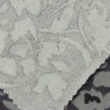 Charcoal Floral Chunky Knit, Polyester — photo 2