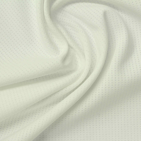 Jacquard Nylon Stretch Mesh Fabric, 180 gsm, 160 cm — Beige