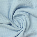 Polyester Stretch Rib Knit Fabric, 235 gsm, 165 cm — Blue — photo 2