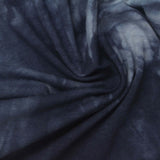 Dark Blue Tie-Dye Jersey Knit, Cotton — photo 2