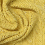 Yellow Openwork-Diamond Chenille, Polyester — photo 2